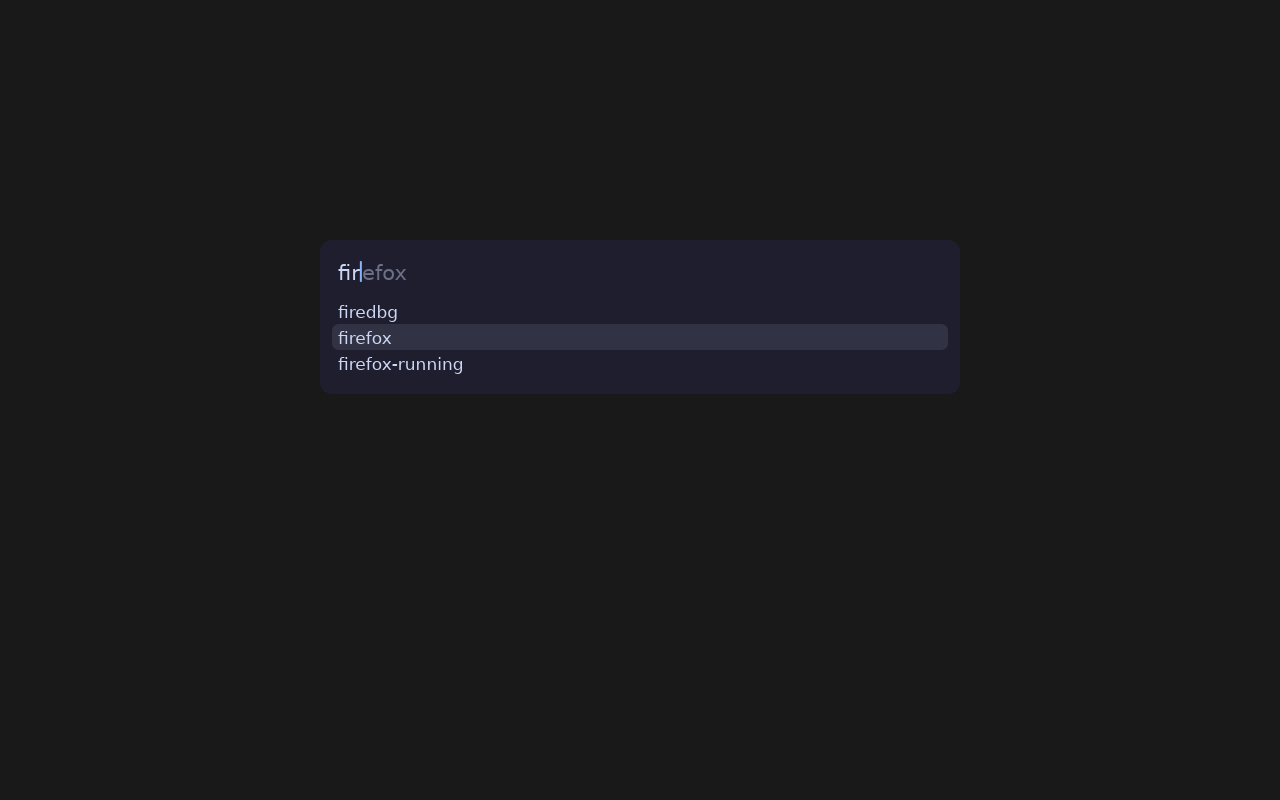 liftoff completing a command prefix